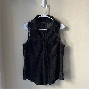 GUESS Floral Lace Top 🖤